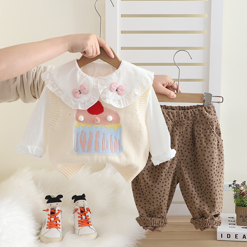 A children's three-piece set