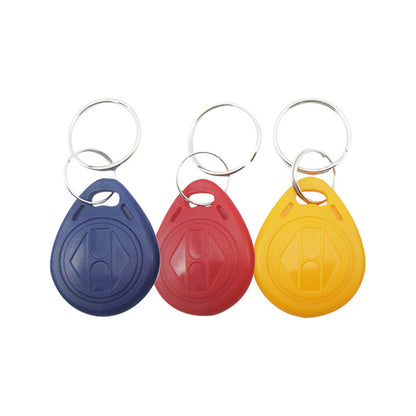 100 pieces No. 2 ID access control card 5200 keychain blue printed community copy IC elevator card attendance induction copy buckle