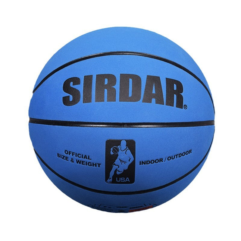 A student basketball