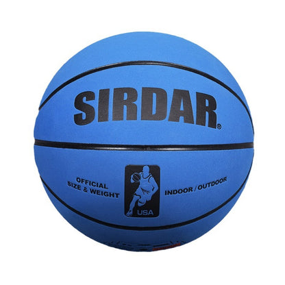 A student basketball