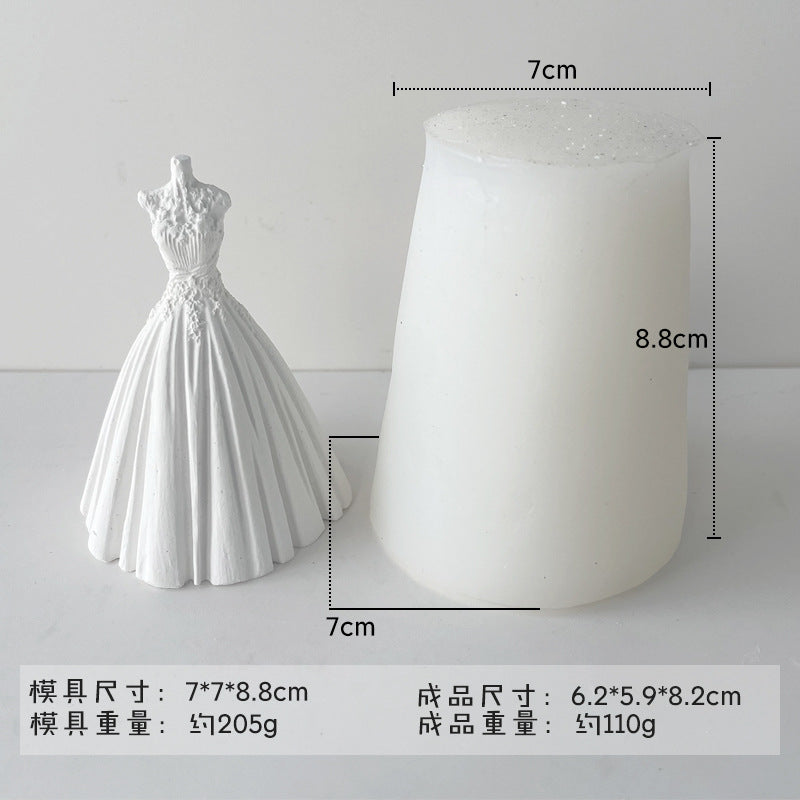 A 3D dress mold