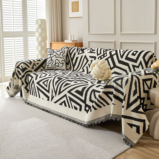 A sofa cover sofa cushion