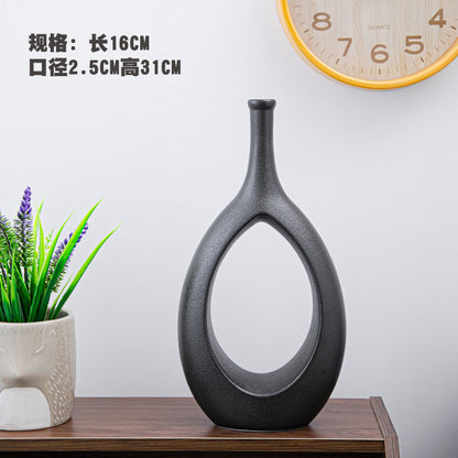 A ceramic vase