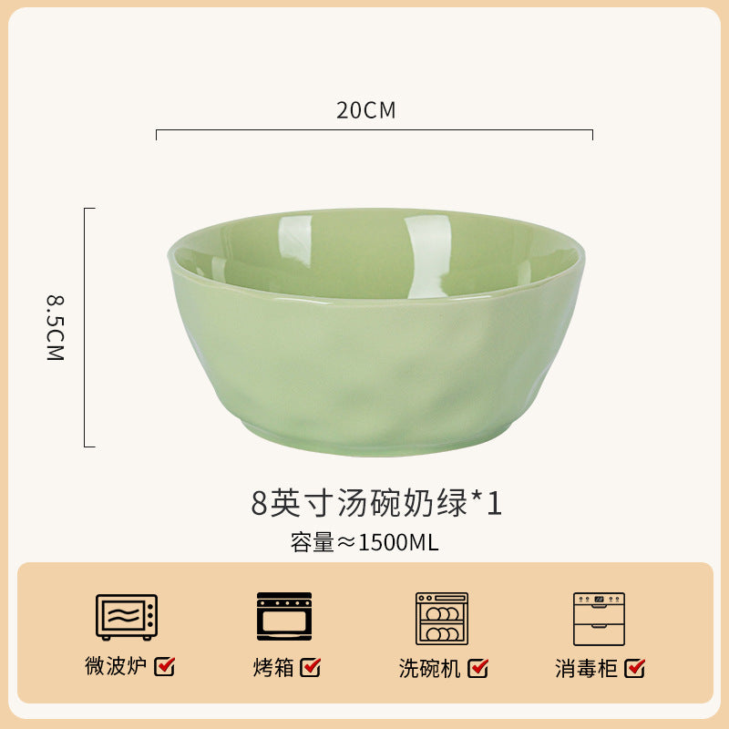 A Underglaze ceramic tableware