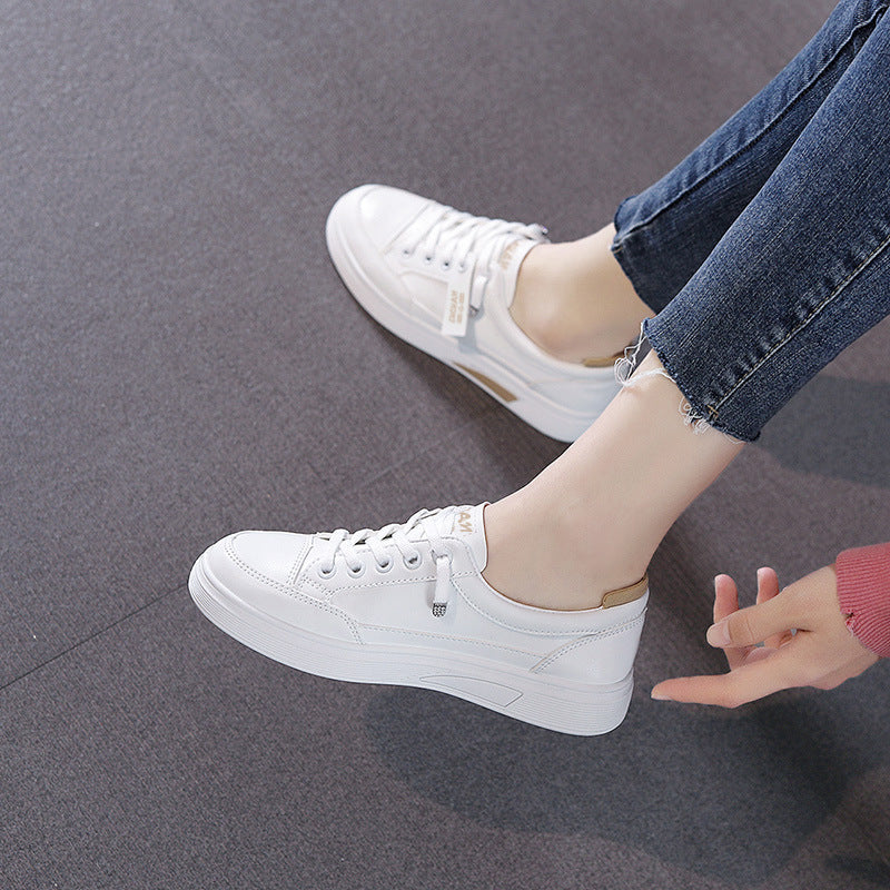 K1001 small white shoes shoes student casual shoes running shoes  0.8kg - Mixbatch