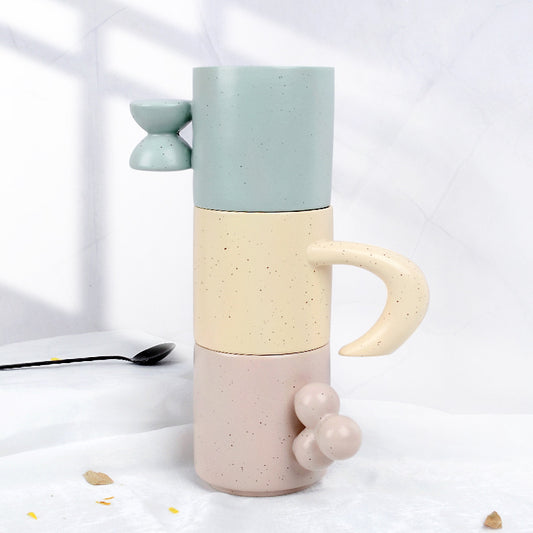 A ceramic mug coffee cup