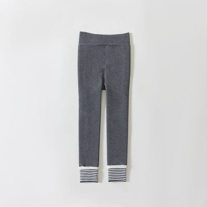 A children's winter fleece leggings