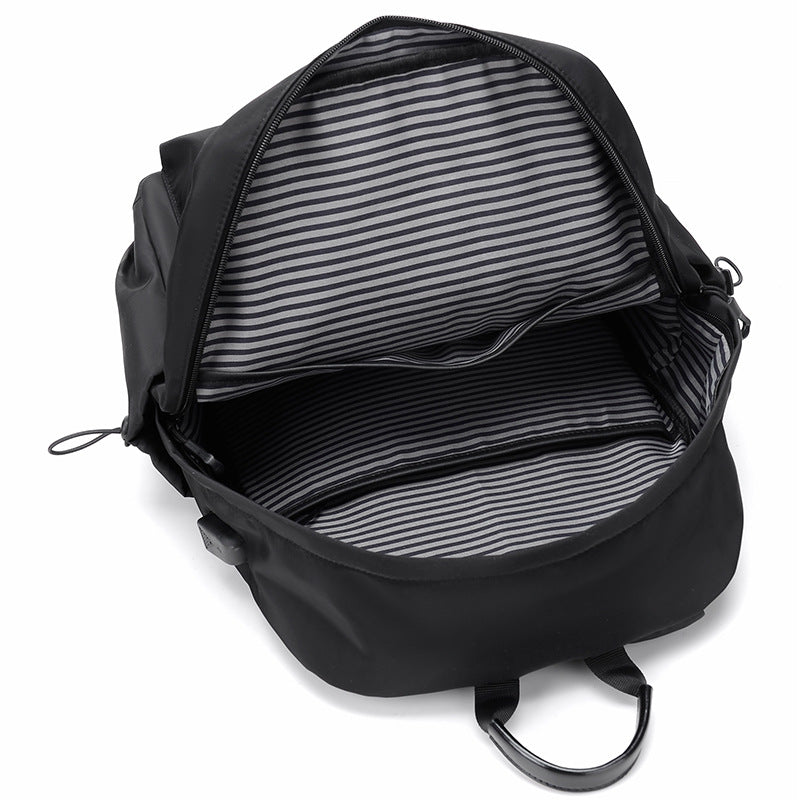 A school student high school student schoolbag large capacity travel bag casual computer backpack male bag