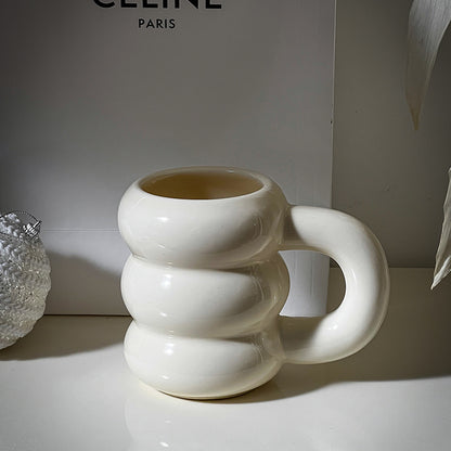 A ceramic mug water cup