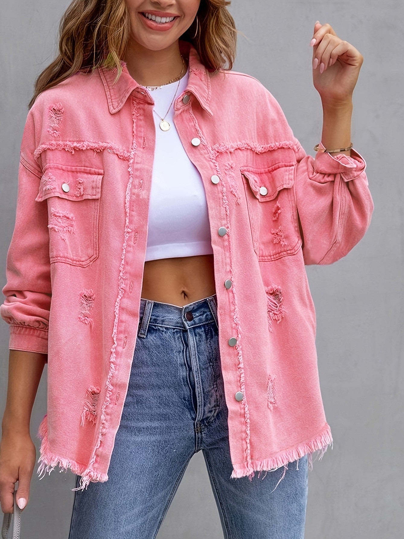 A denim jacket