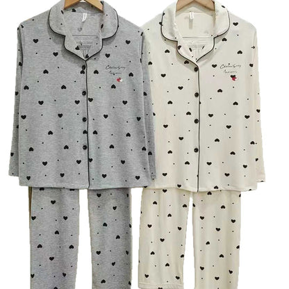A cotton pajama set