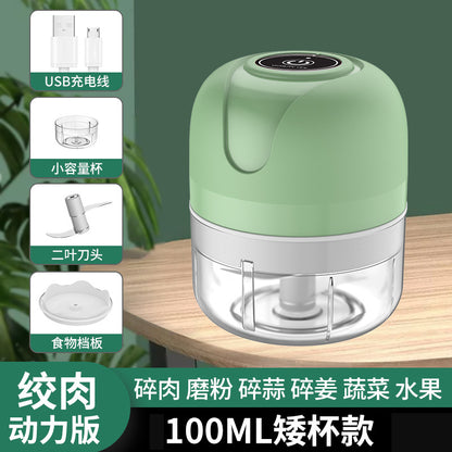 A Electric garlic masher, garlic press, complementary food cooking machine