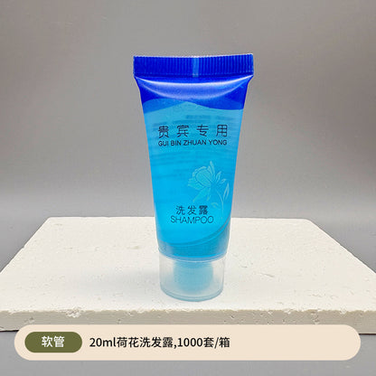 1000 pieces free shipping by sea to Beirut hotel disposable hose shampoo body wash 20ml