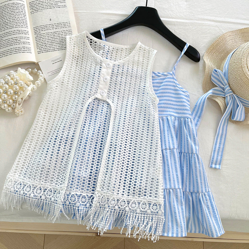 A girls dress suit for summer - Mixbatch