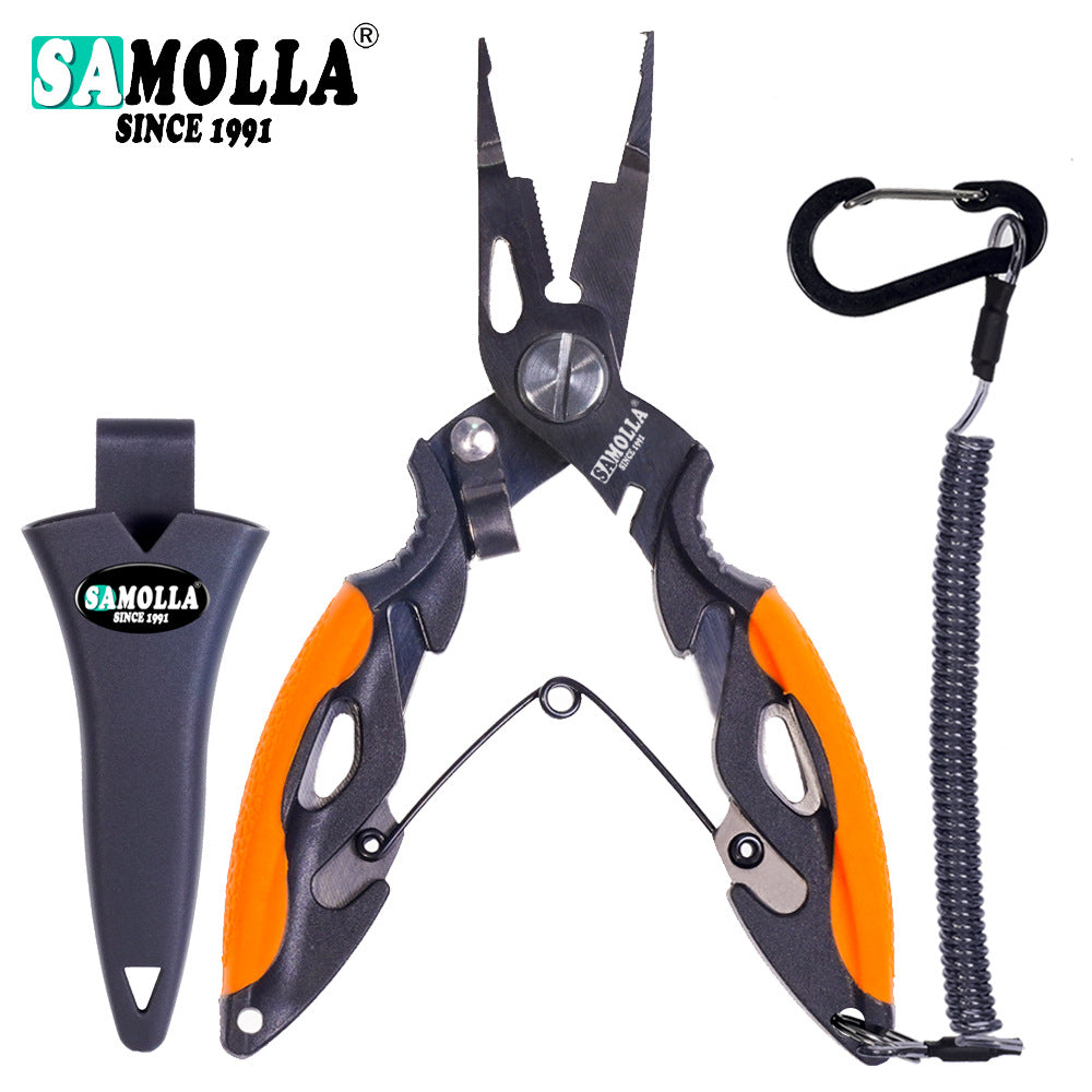 A Mini Fishing Pliers – Stainless Steel Head with Key Ring