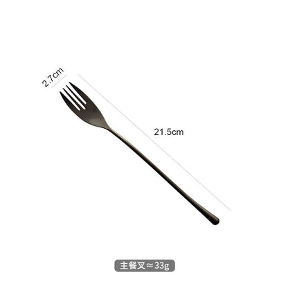 A retro old black tableware set