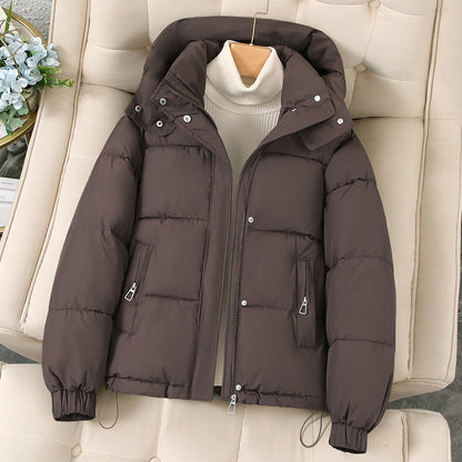 A hooded jacket