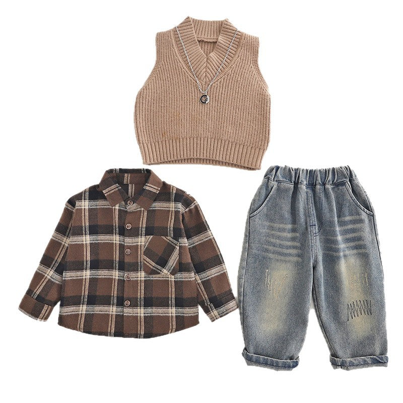 A children's three-piece set