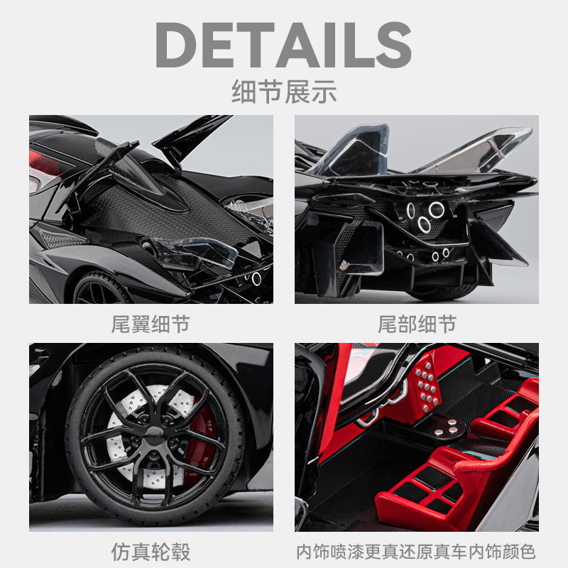 1:18 Alloy Metal Car Model Ornament