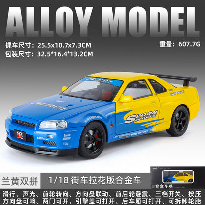 1:18 Alloy Metal Car Model Ornament