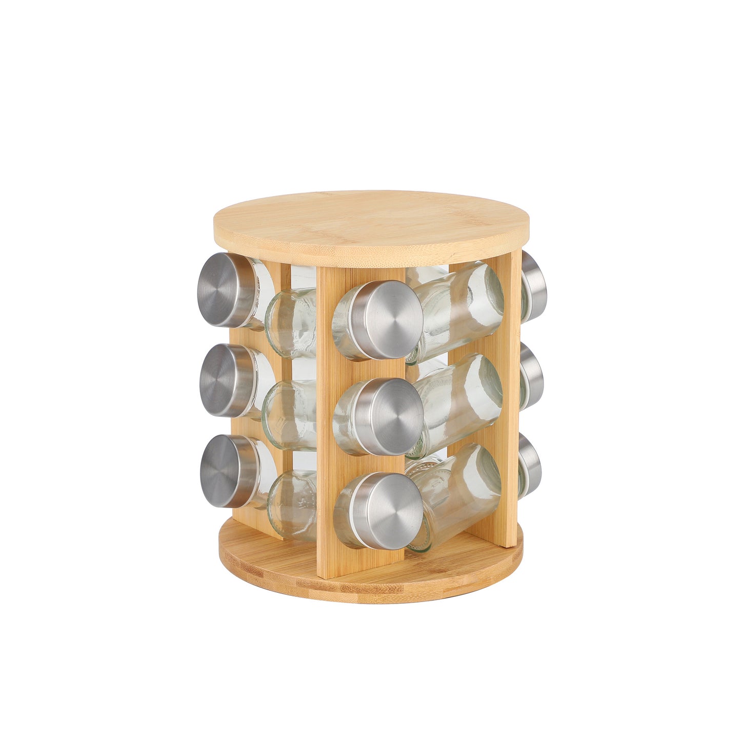 رف توابل من الخيزران 