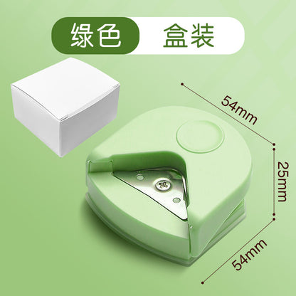 A fillet R4 chamfer paper cardboard photo fillet plastic sealing film fillet card right angle sharp corner cutter