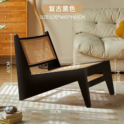 A sofa chair solid wood kangaroo chair