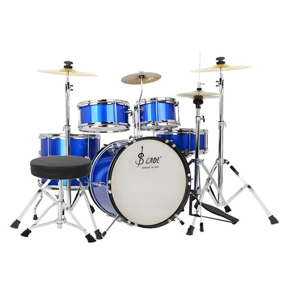 A set of drums Adult children's drums Self-study Household jazz drums 5 drums 4 cymbals Percussion instrument Beginner practice
