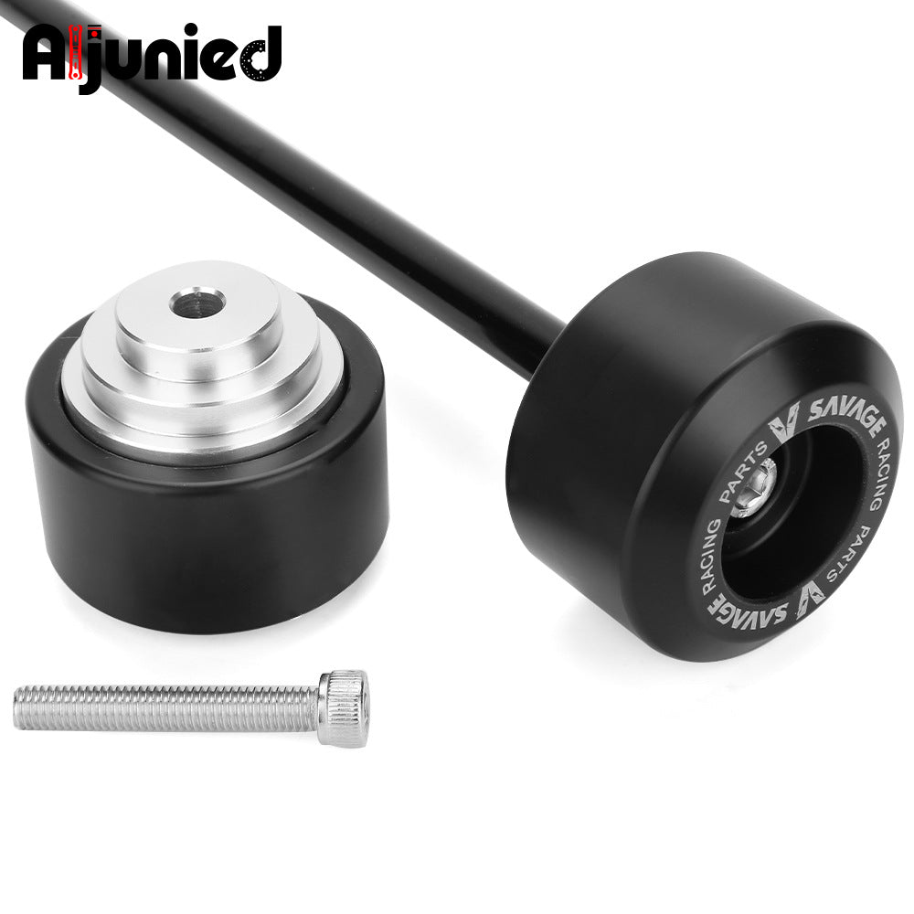 A Suitable for Yamaha MT-09 Tracer9 GT anti-collision and anti-drop protective ball front and rear wheel bars and wheel axles anti-drop glue