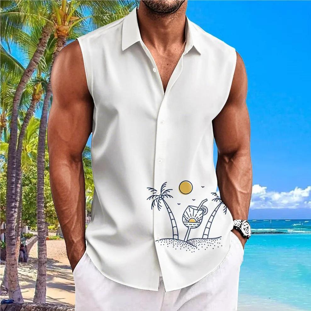 A sleeveless men's shirt
