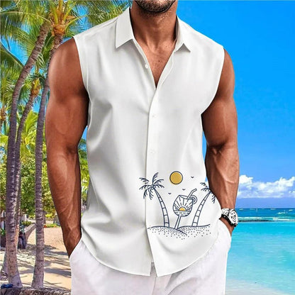 A sleeveless men's shirt