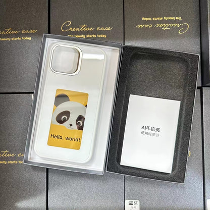 A Smart NFC Color Screen Projection Phone Case