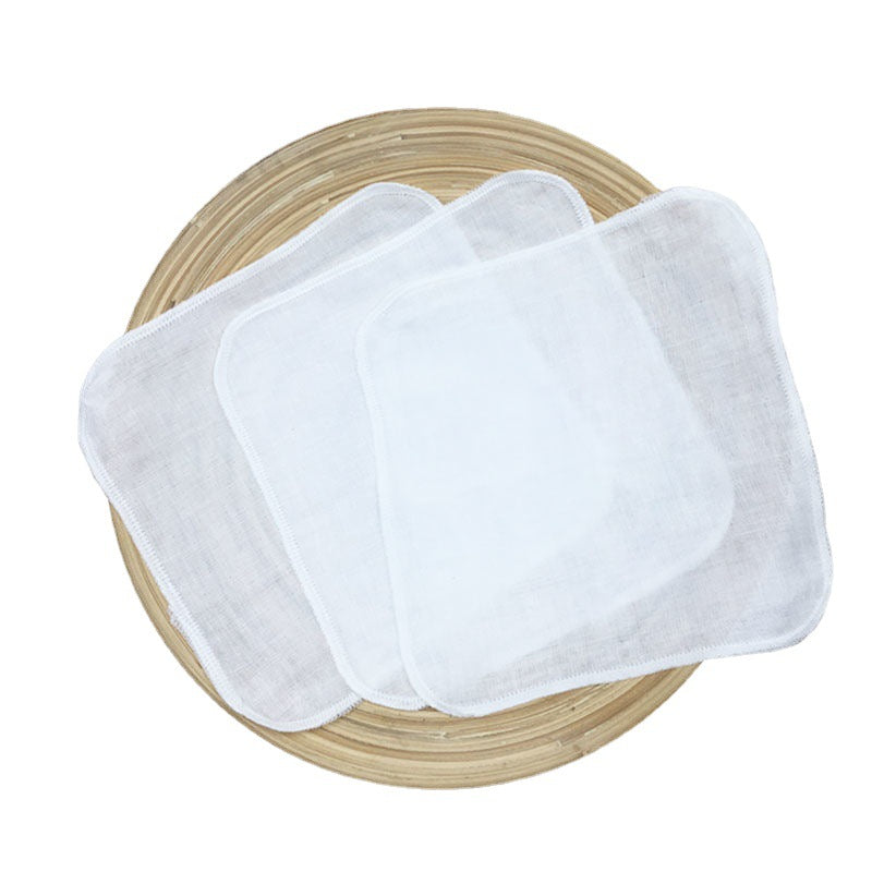 A 10 baby gauze towels, saliva towels, baby small square towels, face towels, cleaning mouth, face towels, spitting milk water wholesale MOQ: 10BAG - Mixbatch