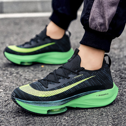 A new autumn moon landing couple breathable running shoes marathon training sports shoes air cushion running shoes