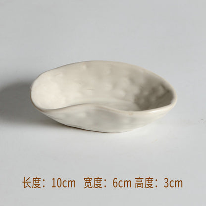 A ceramic handmade tableware