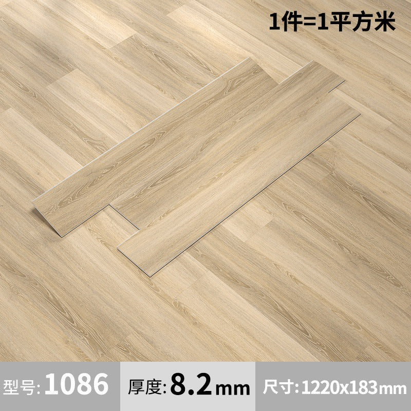 A lock floor SPC stone plastic floor snap-on stone crystal composite wood floor household old ground renovation waterproof fire