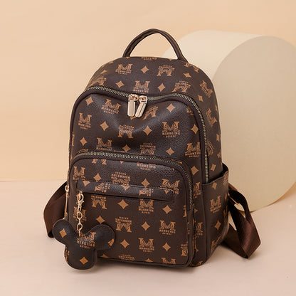 A new women's backpack trendy Internet celebrity hot-selling large-capacity backpack
