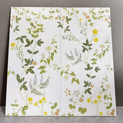 A 600 × 1200 flower tile wall tile