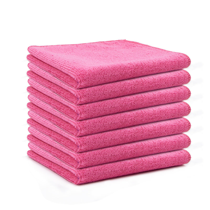 A Absorbent rag wholesale microfiber kitchen dishwashing thickened household wiping table towel cleaning quick drying
