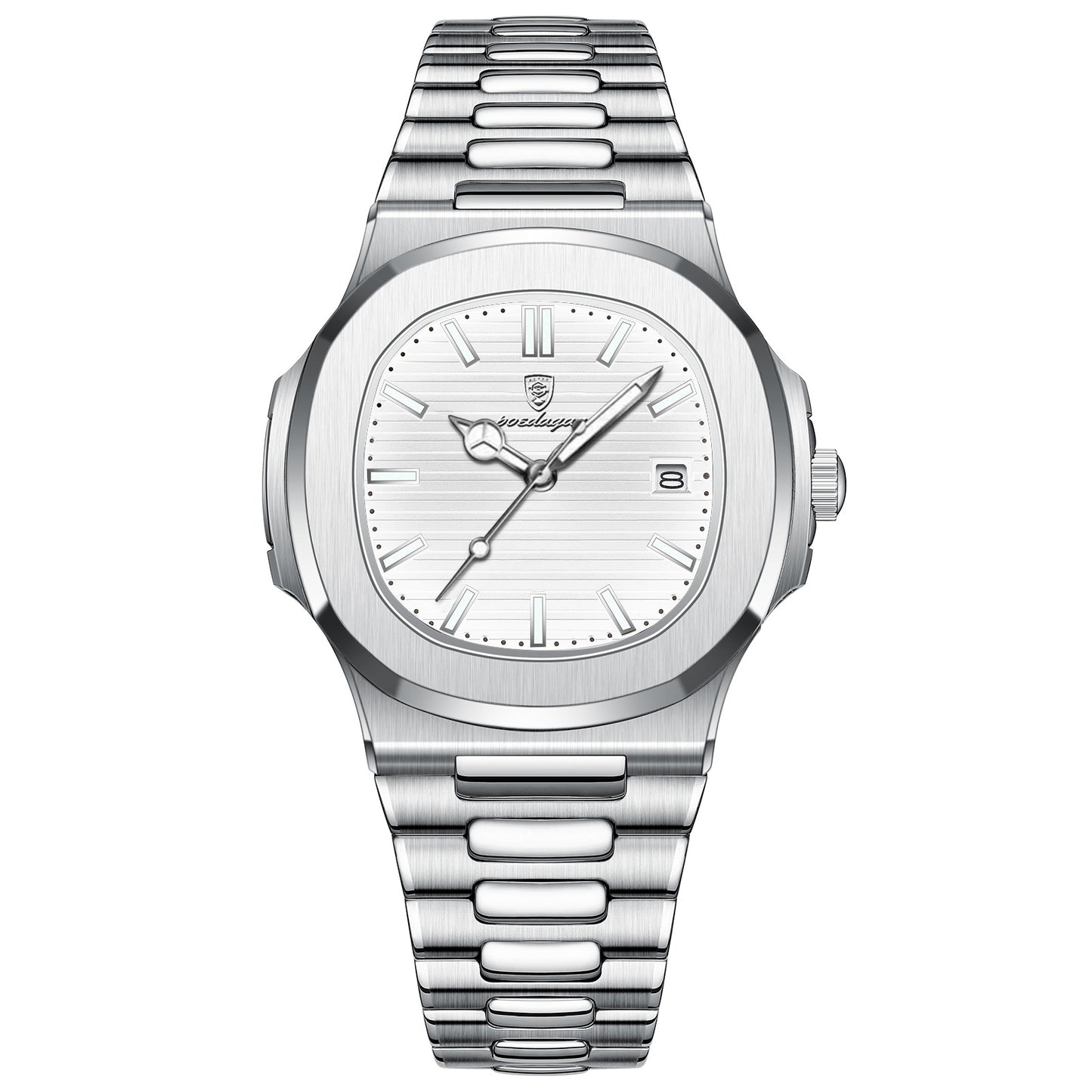A waterproof luminous new men's watch men's ultra-thin quartz watch