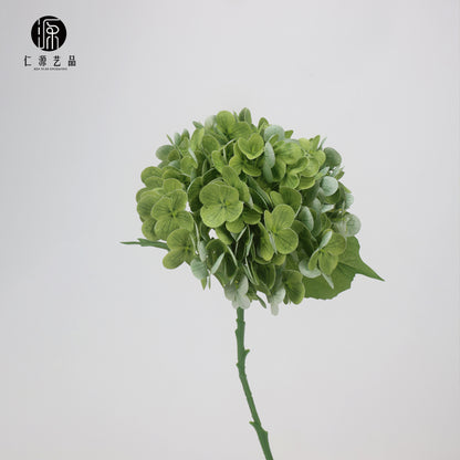 A moisturizing feel 176 pieces hydrangea, wedding flower arrangement fake flower clock in decorative small bouquet