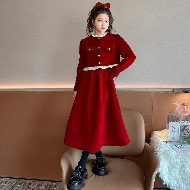 A two-piece set for children and adolescents