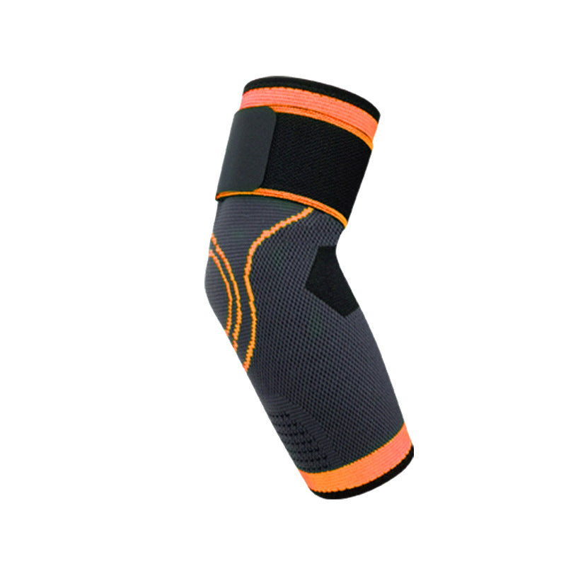 A straps sports elbow pads pressure fitness weightlifting arm guards basketball tennis riding elbow pads protective cover