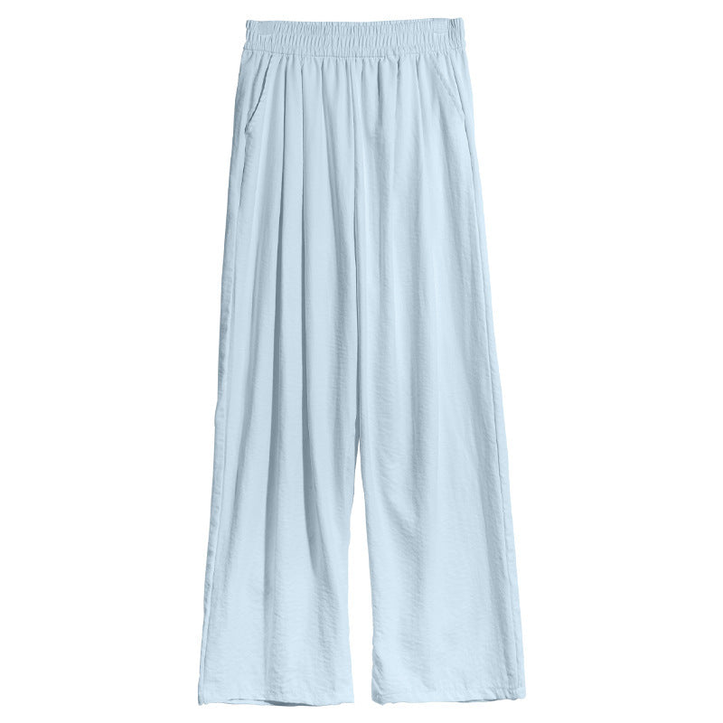 A new loose and thin versatile casual wide-leg sweatpants