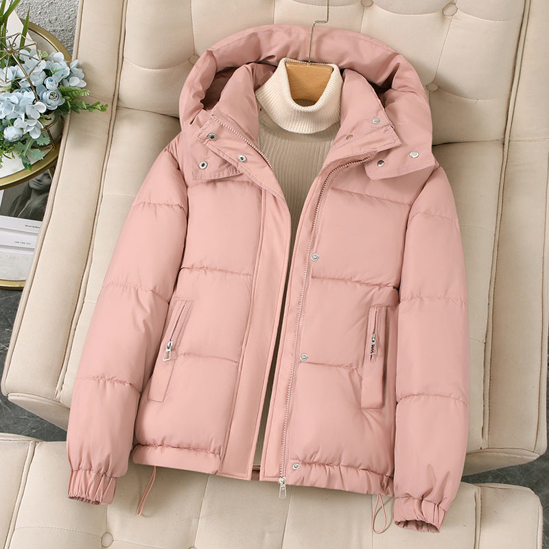 A hooded jacket