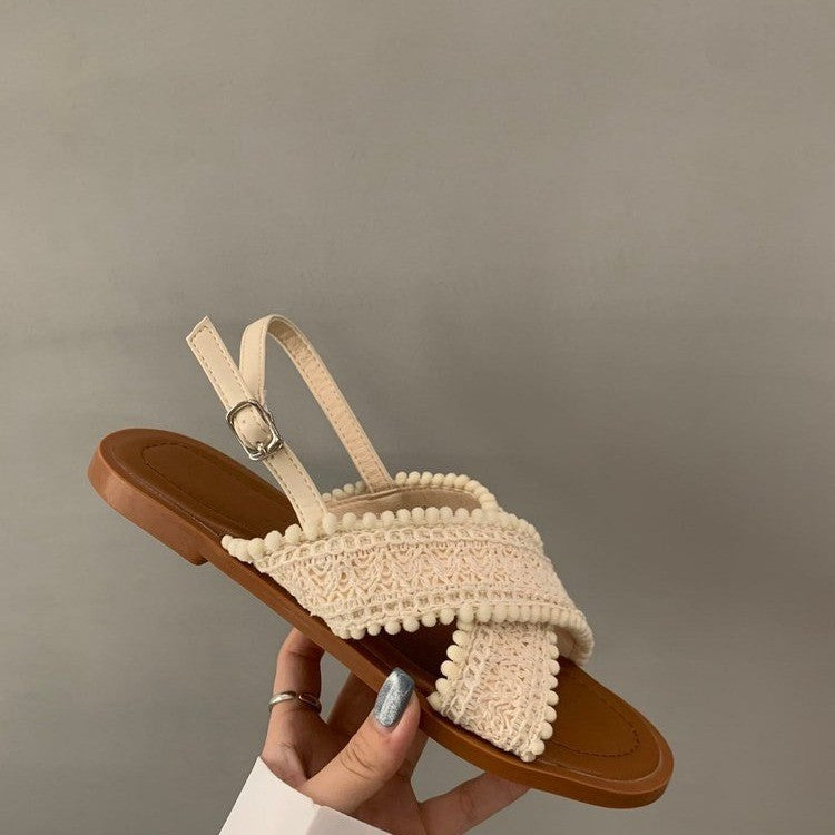 A women's shoes summer beach sandals