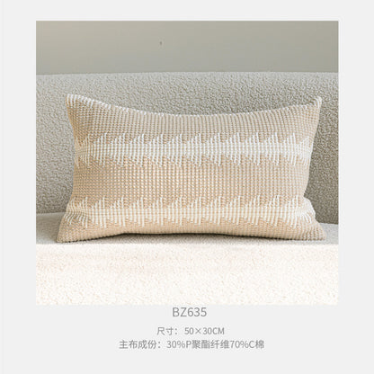 وسادة زينة من قماش الجاكار