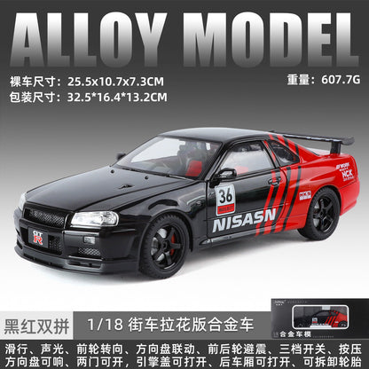 1:18 Alloy Metal Car Model Ornament