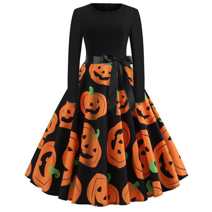 A christmas floral dress