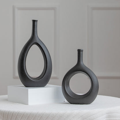 A ceramic vase